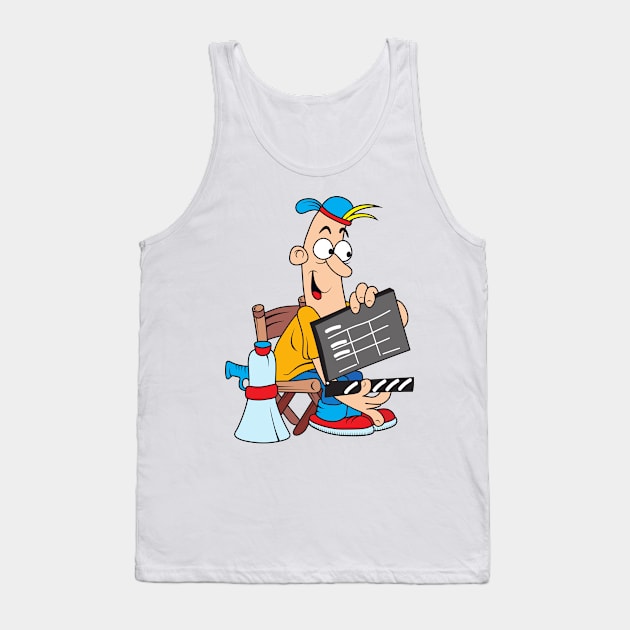 director Tank Top by Mdath